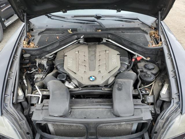 5UXFG83539LZ93225 - 2009 BMW X6 BLACK photo 12