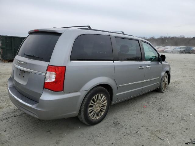2C4RC1CG3DR778088 - 2013 CHRYSLER TOWN & COU TOURING L SILVER photo 3