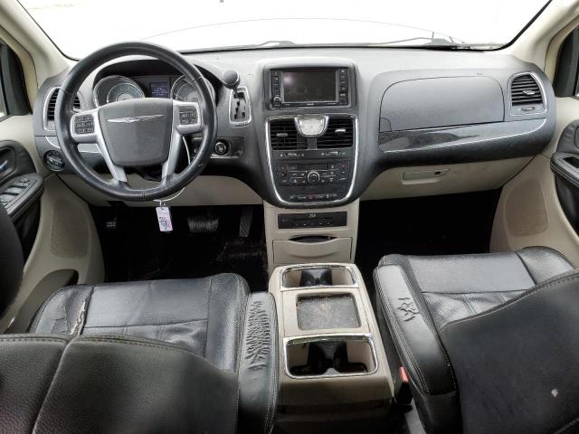 2C4RC1CG3DR778088 - 2013 CHRYSLER TOWN & COU TOURING L SILVER photo 8