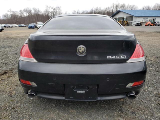WBAEH73405B869356 - 2005 BMW 645 CI AUTOMATIC BLACK photo 6