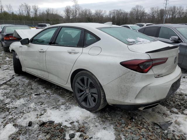 19UUB5F51MA014230 - 2021 ACURA TLX TECH A WHITE photo 2