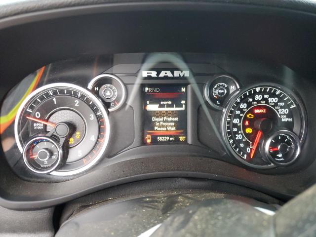 3C6UR5DLXNG182339 - 2022 RAM 2500 BIG HORN/LONE STAR GRAY photo 9
