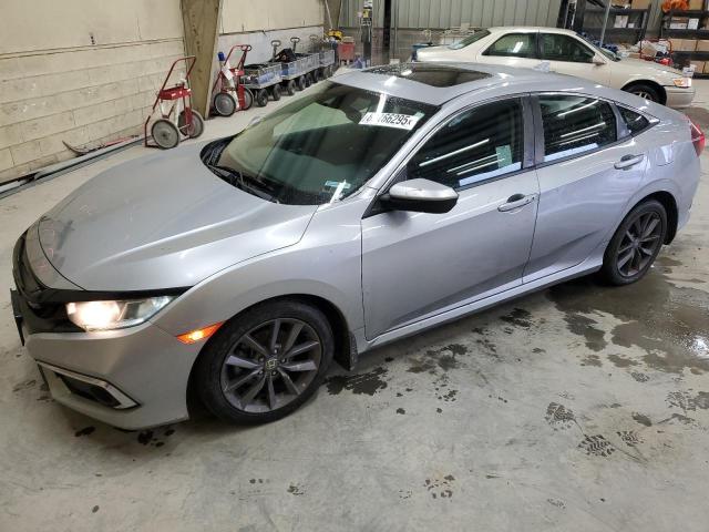 19XFC1F79KE200493 - 2019 HONDA CIVIC EXL SILVER photo 1