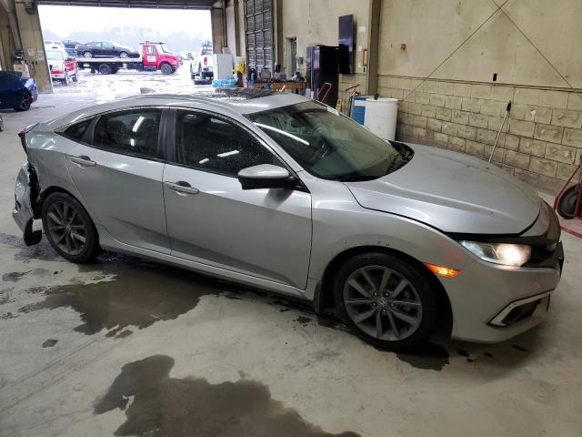 19XFC1F79KE200493 - 2019 HONDA CIVIC EXL SILVER photo 4