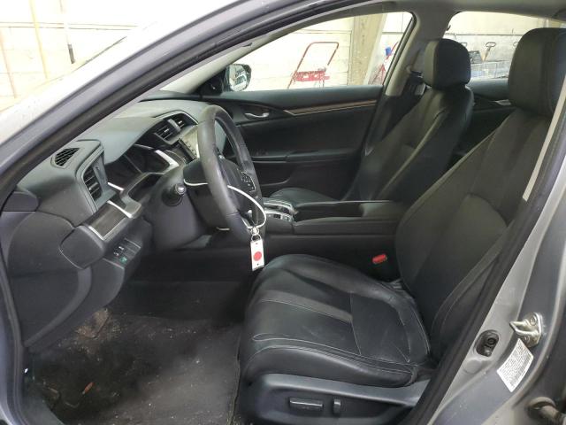 19XFC1F79KE200493 - 2019 HONDA CIVIC EXL SILVER photo 7