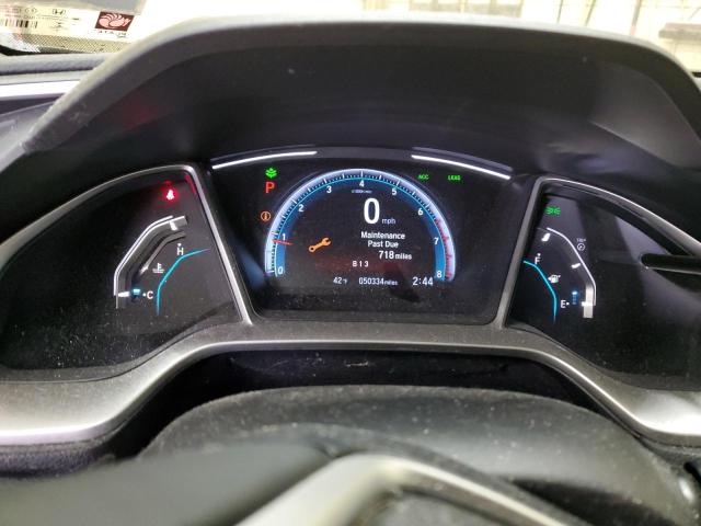 19XFC1F79KE200493 - 2019 HONDA CIVIC EXL SILVER photo 9