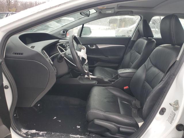 19XFB2F93DE002702 - 2013 HONDA CIVIC EXL თეთრი ფოტო 7