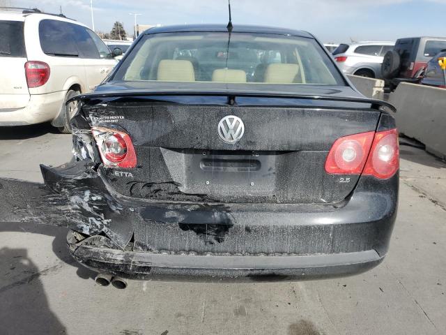 3VWEF71K77M190736 - 2007 VOLKSWAGEN JETTA WOLFSBURG 黑色 照片 6