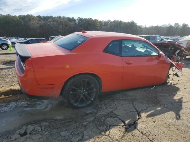 2C3CDZFJ7PH503346 - 2023 DODGE CHALLENGER R/T SCAT PACK ORANGE photo 3