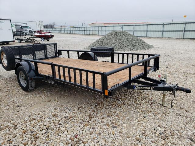 46UFU1411J1195990 - 2018 UTILITY TRAILER BLACK photo 1