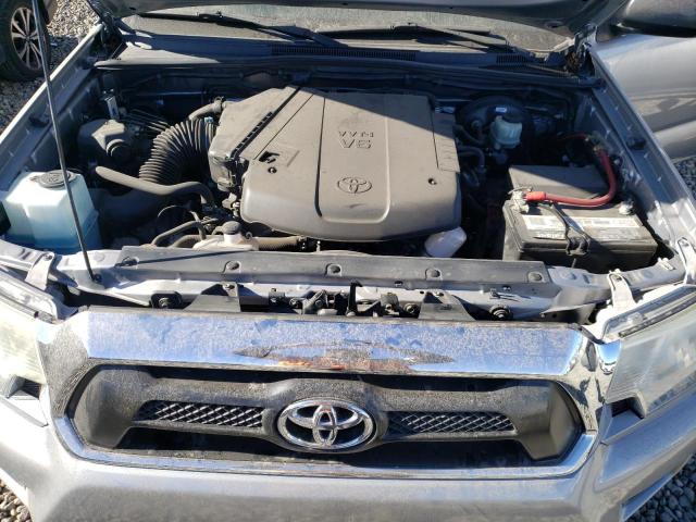 3TMLU4EN5FM206126 - 2015 TOYOTA TACOMA DOUBLE CAB SILVER photo 11