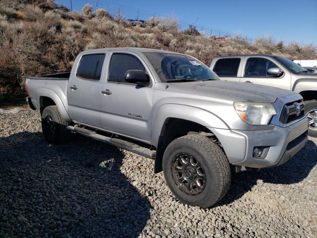 3TMLU4EN5FM206126 - 2015 TOYOTA TACOMA DOUBLE CAB SILVER photo 4