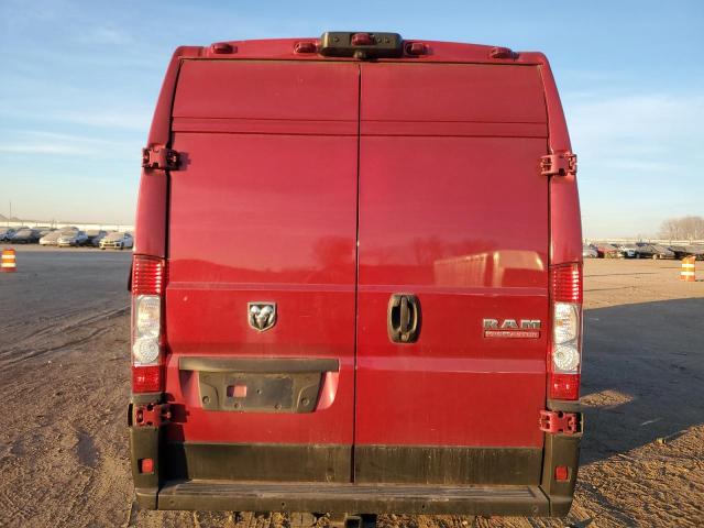 3C6MRVJG3NE121210 - 2022 RAM PROMASTER 3500 HIGH წითელი ფოტო 6