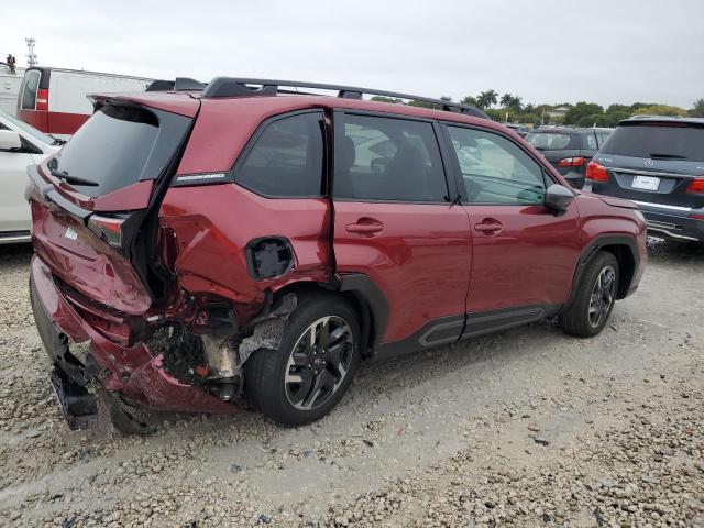 JF2SLDRC5SH489571 - 2025 SUBARU FORESTER LIMITED أحمر صورة 3