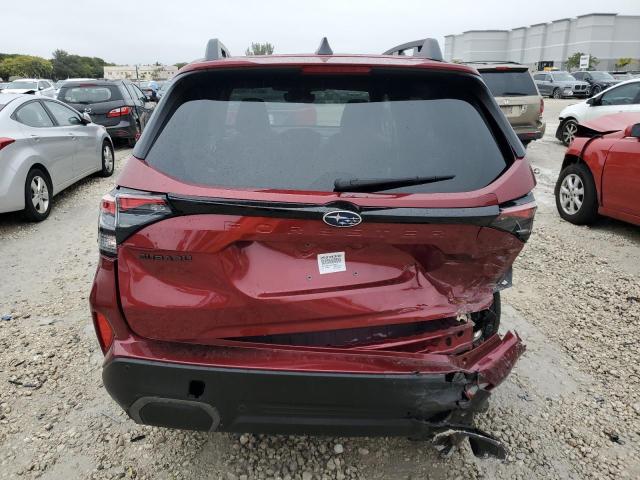 JF2SLDRC5SH489571 - 2025 SUBARU FORESTER LIMITED أحمر صورة 6