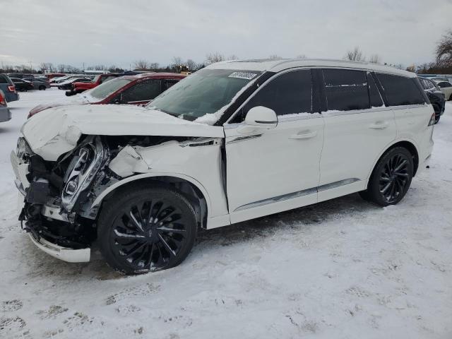 5LM5J7XC5MGL12588 - 2021 LINCOLN AVIATOR RESERVE Biały zdjęcie 1