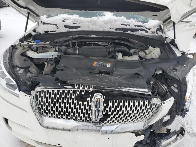 5LM5J7XC5MGL12588 - 2021 LINCOLN AVIATOR RESERVE Biały zdjęcie 12