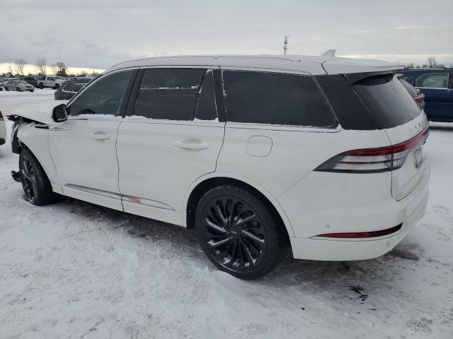 5LM5J7XC5MGL12588 - 2021 LINCOLN AVIATOR RESERVE Biały zdjęcie 2