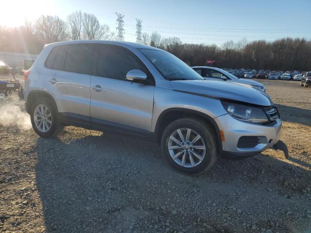 WVGAV3AX7EW587669 - 2014 VOLKSWAGEN TIGUAN S SILVER photo 4
