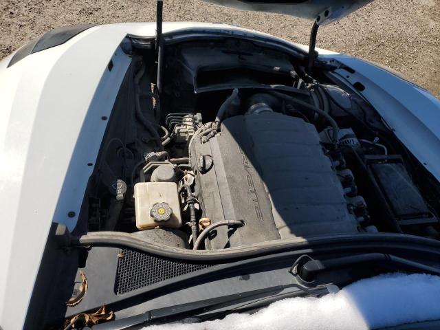 1G1YB2D73H5114291 - 2017 CHEVROLET CORVETTE STINGRAY 1LT WHITE photo 11