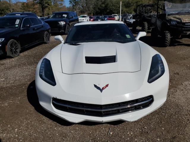 1G1YB2D73H5114291 - 2017 CHEVROLET CORVETTE STINGRAY 1LT WHITE photo 5