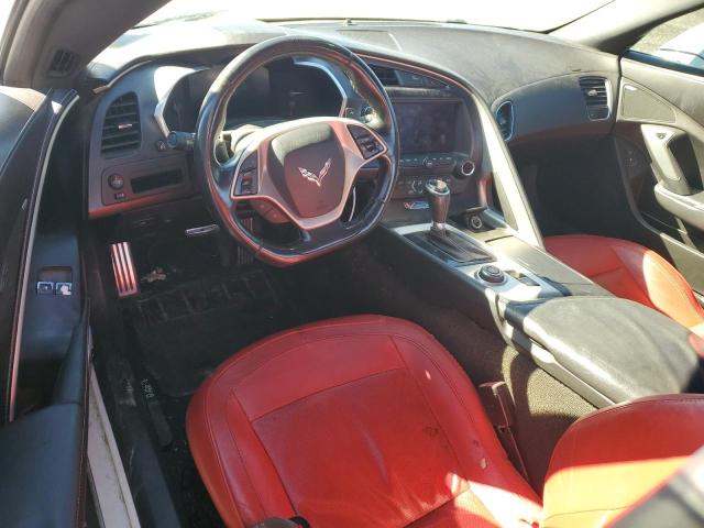 1G1YB2D73H5114291 - 2017 CHEVROLET CORVETTE STINGRAY 1LT WHITE photo 8