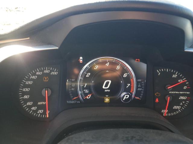 1G1YB2D73H5114291 - 2017 CHEVROLET CORVETTE STINGRAY 1LT WHITE photo 9