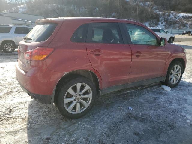 4A4AR3AU3FE009647 - 2015 MITSUBISHI OUTLANDER SPORT ES RED photo 3