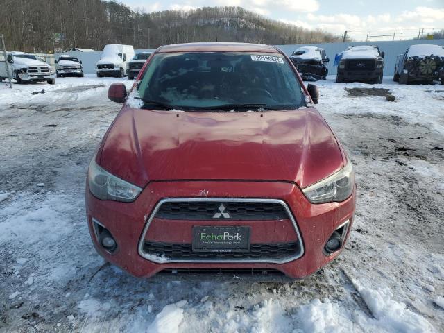 4A4AR3AU3FE009647 - 2015 MITSUBISHI OUTLANDER SPORT ES RED photo 5