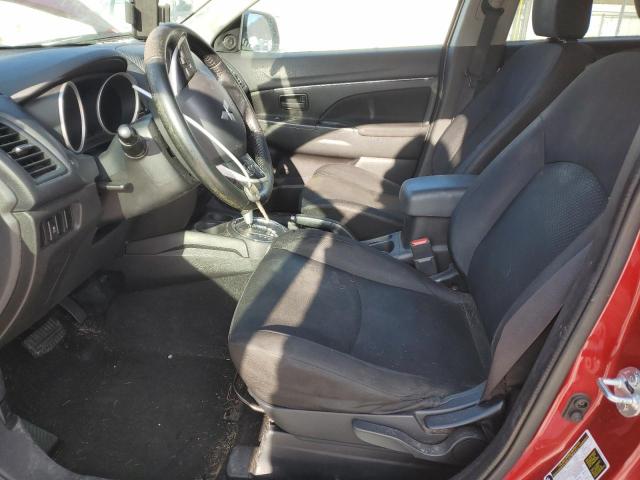 4A4AR3AU3FE009647 - 2015 MITSUBISHI OUTLANDER SPORT ES RED photo 7