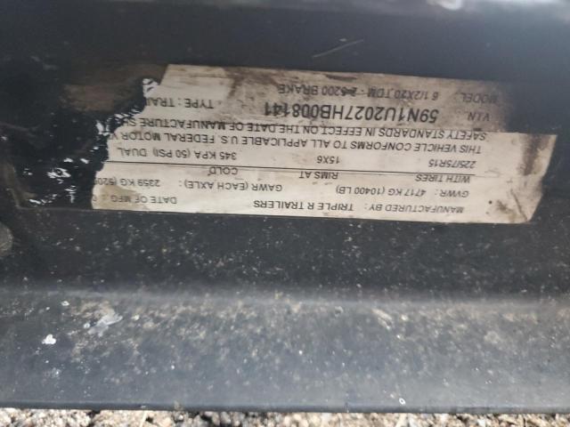 59N1U2027HB008141 - 2017 UTILITY TRAILER Qara foto 10