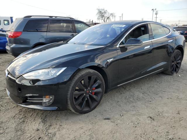 5YJSA1H29EFP65153 - 2014 TESLA MODEL S BLACK photo 1