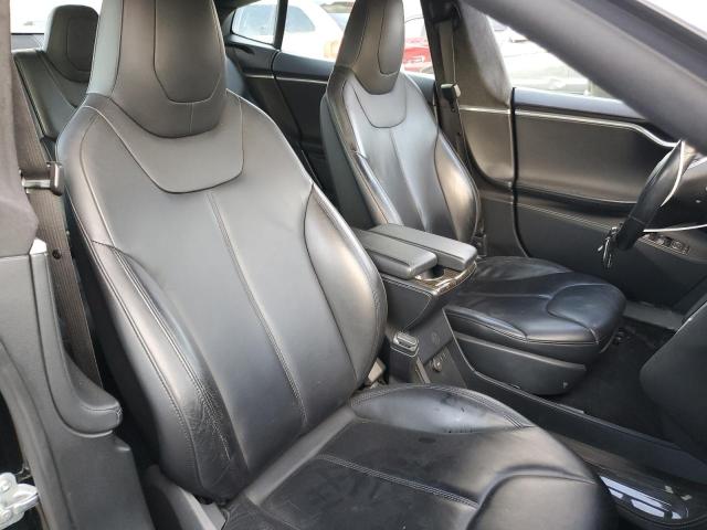 5YJSA1H29EFP65153 - 2014 TESLA MODEL S BLACK photo 10