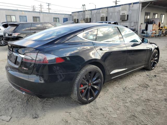 5YJSA1H29EFP65153 - 2014 TESLA MODEL S BLACK photo 3