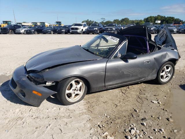 JM1NB3535Y0147804 - 2000 MAZDA MX-5 MIATA BASE GRAY photo 1