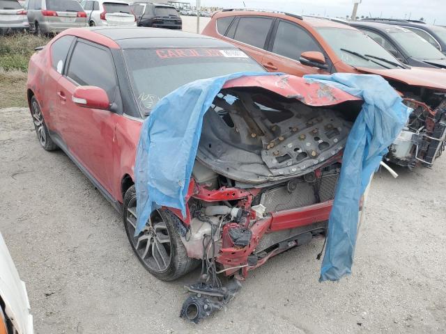 JTKJF5C76FJ000427 - 2015 TOYOTA SCION TC წითელი ფოტო 4