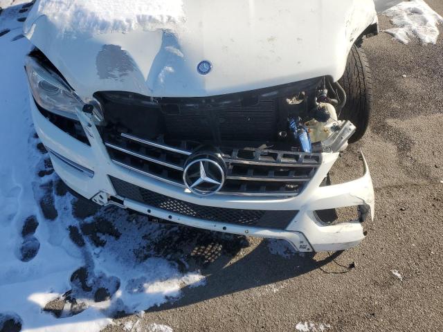 4JGDA5HB9DA201117 - 2013 MERCEDES-BENZ ML 350 4MATIC WHITE photo 12