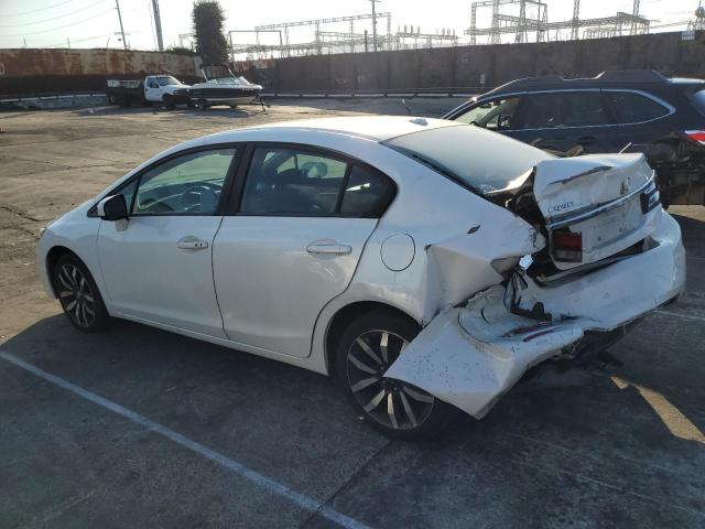 19XFB2F96FE224170 - 2015 HONDA CIVIC EXL თეთრი ფოტო 2