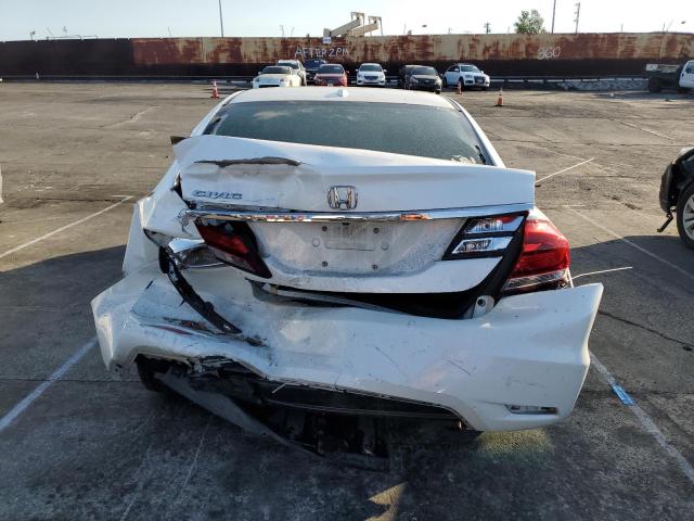 19XFB2F96FE224170 - 2015 HONDA CIVIC EXL თეთრი ფოტო 6