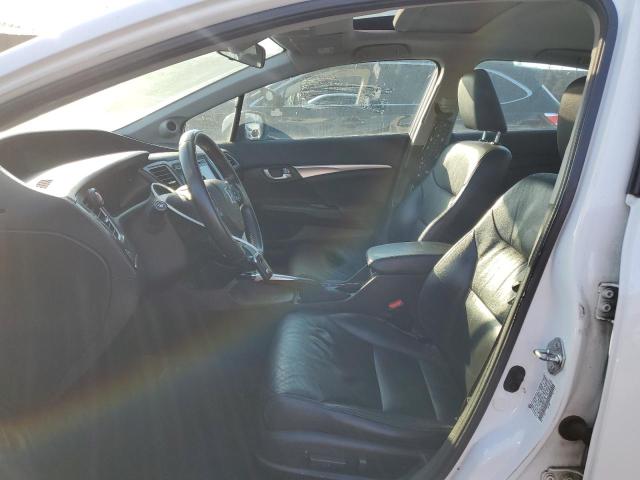 19XFB2F96FE224170 - 2015 HONDA CIVIC EXL თეთრი ფოტო 7