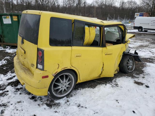 JTLKT324X54017118 - 2005 TOYOTA SCION XB 黄色 照片 3