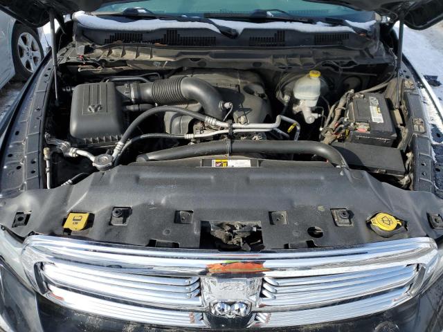 1C6RR7GT6ES365467 - 2014 RAM 1500 SLT BLACK photo 11