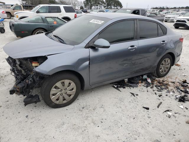 3KPA24AD9LE298938 - 2020 KIA RIO LX GRAY photo 1