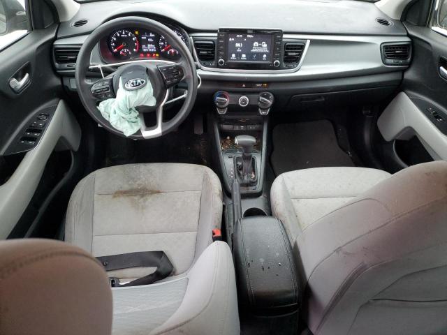 3KPA24AD9LE298938 - 2020 KIA RIO LX GRAY photo 8
