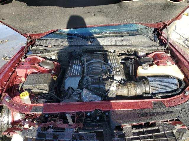 2C3CDZFJ5KH719740 - 2019 DODGE CHALLENGER R/T SCAT PACK BURGUNDY photo 11