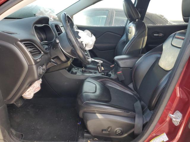 1C4PJMBX9KD391187 - 2019 JEEP CHEROKEE TRAILHAWK RED photo 7