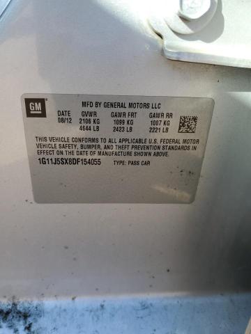 1G11J5SX8DF154055 - 2013 CHEVROLET MALIBU LTZ SILVER photo 13