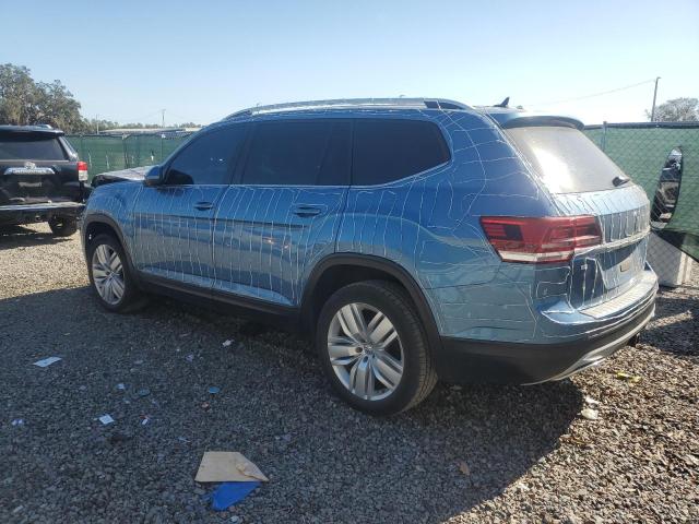 1V2WR2CA7KC507560 - 2019 VOLKSWAGEN ATLAS SE Կապույտ լուսանկար 2