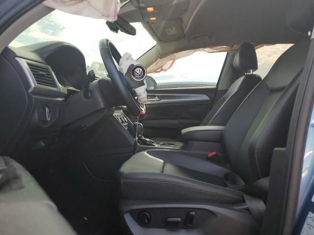 1V2WR2CA7KC507560 - 2019 VOLKSWAGEN ATLAS SE Կապույտ լուսանկար 7