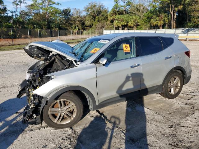 5XYZT3LB0JG540814 - 2018 HYUNDAI SANTA FE S SILVER photo 1